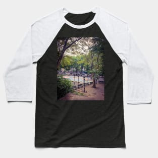Edgecombe Park Basketball Playground Harlem New York City Baseball T-Shirt